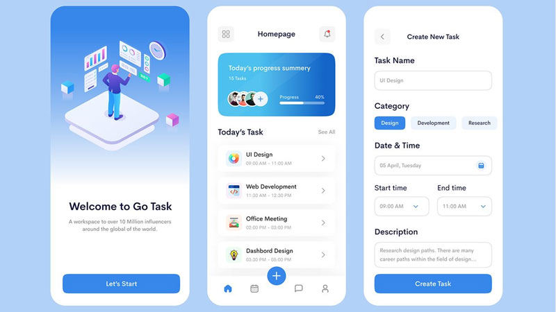 THIẾT KẾ APP MOBILE QUẢN LÝ CÔNG VIỆC: PHƯƠNG THỨC GHI CHÚ HIỆN ĐẠI
